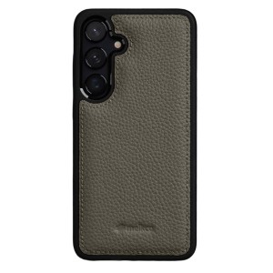 MELKCO Skórzane Etui Obudowa do Samsung Galaxy S26 szare