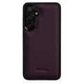 MELKCO Skórzane Etui Obudowa do Samsung Galaxy S26+ fioletowe