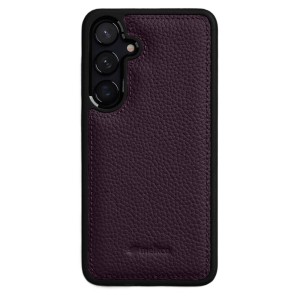 MELKCO Skórzane Etui Obudowa do Samsung Galaxy S26 fioletowe