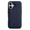 MELKCO Skórzane Etui Obudowa Plecki do iPhone 17 granatowe
