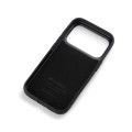 MELKCO Skórzane Etui Obudowa Plecki do iPhone 17 Pro Max czarne