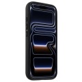 MELKCO Skórzane Etui Obudowa Plecki do iPhone 17 Pro czerwone