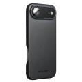 QIALINO Eleganckie Skórzane Etui Plecki do iPhone Air czarne