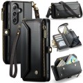 CASEME Etui Portfel Pokrowiec do Samsung Galaxy S25 FE czarne