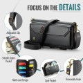 CASEME Etui Portfel Pokrowiec do Samsung Galaxy S25 FE czarne