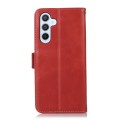Skórzane Etui Pokrowiec FRID do Samsung Galaxy S25 FE czerwony