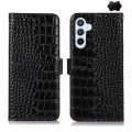 Skórzane Etui Pokrowiec FRID do Samsung Galaxy S25 FE czarny