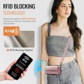 CASEME Etui Portfel Pokrowiec RFiD do Samsung Galaxy S25 FE różowe