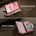 CASEME Etui Portfel Pokrowiec RFiD do Samsung Galaxy S25 FE różowe
