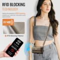 CASEME Etui Portfel Pokrowiec RFiD do Samsung Galaxy S25 FE brązowe
