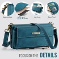 CASEME Etui Portfel Pokrowiec RFiD do Samsung Galaxy S25 FE zielone