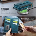 CASEME Etui Portfel Pokrowiec RFiD do Samsung Galaxy S25 FE zielone