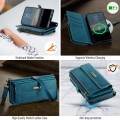 CASEME Etui Portfel Pokrowiec RFiD do Samsung Galaxy S25 FE zielone