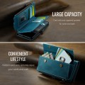CASEME Etui Portfel Pokrowiec RFiD do Samsung Galaxy S25 FE zielone