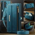 CASEME Etui Portfel Pokrowiec RFiD do Samsung Galaxy S25 FE zielone