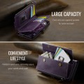 CASEME Etui Portfel Pokrowiec RFiD do Samsung Galaxy S25 FE fioletowe