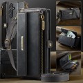 CASEME Etui Portfel Pokrowiec RFiD do Samsung Galaxy S25 FE czarny