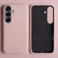 Skórzane Magnetyczne Etui do Samsung Galaxy A57 różowe