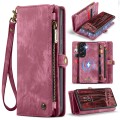 CaseMe Etui Portfel Pokrowiec do Samsung Galaxy A57 czerwony