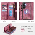 CaseMe Etui Portfel Pokrowiec do Samsung Galaxy A57 czerwony