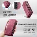 CaseMe Etui Portfel Pokrowiec do Samsung Galaxy A57 czerwony