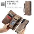 CaseMe Etui Portfel Pokrowiec do Samsung Galaxy A37 brązowy
