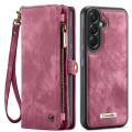 CaseMe Etui Portfel Pokrowiec do Samsung Galaxy A37 czerwony