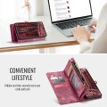 CaseMe Etui Portfel Pokrowiec do Samsung Galaxy A37 czerwony
