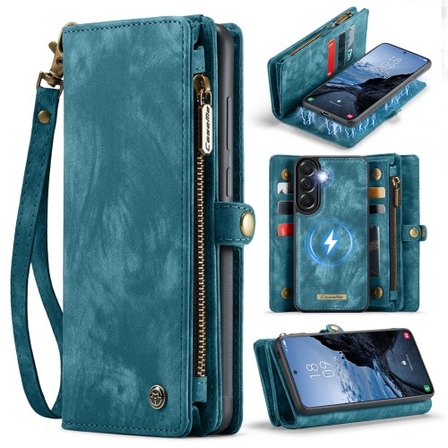 CaseMe Etui Portfel Pokrowiec do Samsung Galaxy A37 niebieski