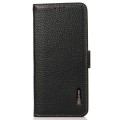 Skórzane Etui Pokrowiec FRID do Samsung Galaxy A37 czarny