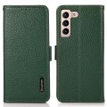 Skórzane Etui Pokrowiec FRID do Samsung Galaxy A57 zielony