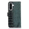 Skórzane Etui Pokrowiec FRID do Samsung Galaxy A37 zielony