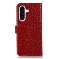Skórzane Etui Pokrowiec FRID do Samsung Galaxy A37 czerwony