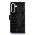 Skórzane Etui Pokrowiec FRID do Samsung Galaxy A37 czarny