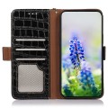 Skórzane Etui Pokrowiec FRID do Samsung Galaxy A37 czarny