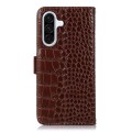 Skórzane Etui Pokrowiec FRID do Samsung Galaxy A57 brązowy