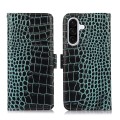 Skórzane Etui Pokrowiec FRID do Samsung Galaxy A57 zielony