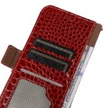 Skórzane Etui Pokrowiec FRID do Samsung Galaxy A57 czerwony