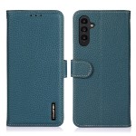 Zielone Skórzane Etui Pokrowiec do Samsung Galaxy A37
