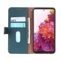 Zielone Skórzane Etui Pokrowiec do Samsung Galaxy A37