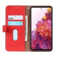 Czerwone Skórzane Etui Pokrowiec do Samsung Galaxy A37
