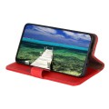 Czerwone Skórzane Etui Pokrowiec do Samsung Galaxy A37