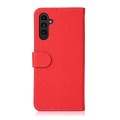 Czerwone Skórzane Etui Pokrowiec do Samsung Galaxy A57