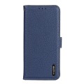 Granatowe Skórzane Etui Pokrowiec do Samsung Galaxy A57