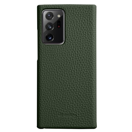 MELKCO Skórzane Etui Obudowa Plecki do Samsung Galaxy Note 20 Ultra zielone