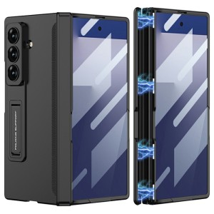 Etui Ochronne ze Szkłem GKK do Samsung Galaxy Z Fold7 5G czarne