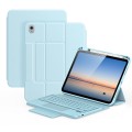 Dux Ducis YK Series Etui Klawiatura Gładzik do iPad 2025 / iPad 10.9 2022 niebieskie