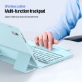 Dux Ducis YK Series Etui Klawiatura Gładzik do iPad 2025 / iPad 10.9 2022 niebieskie