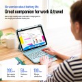 Dux Ducis YK Series Etui Klawiatura Gładzik do iPad 2025 / iPad 10.9 2022 niebieskie