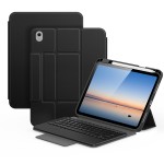 Dux Ducis YK Series Etui Klawiatura Gładzik do iPad 2025 / iPad 10.9 2022 czarne